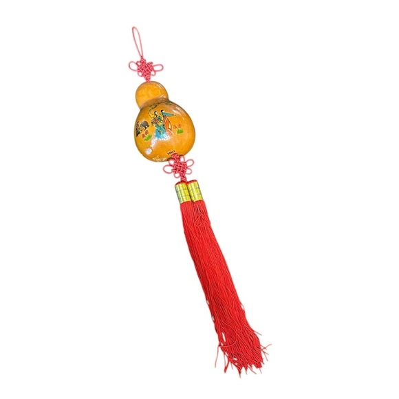 Orange and Red Decorative Gourd with Tassel Home
Car Decor - Picture 2 of 6
